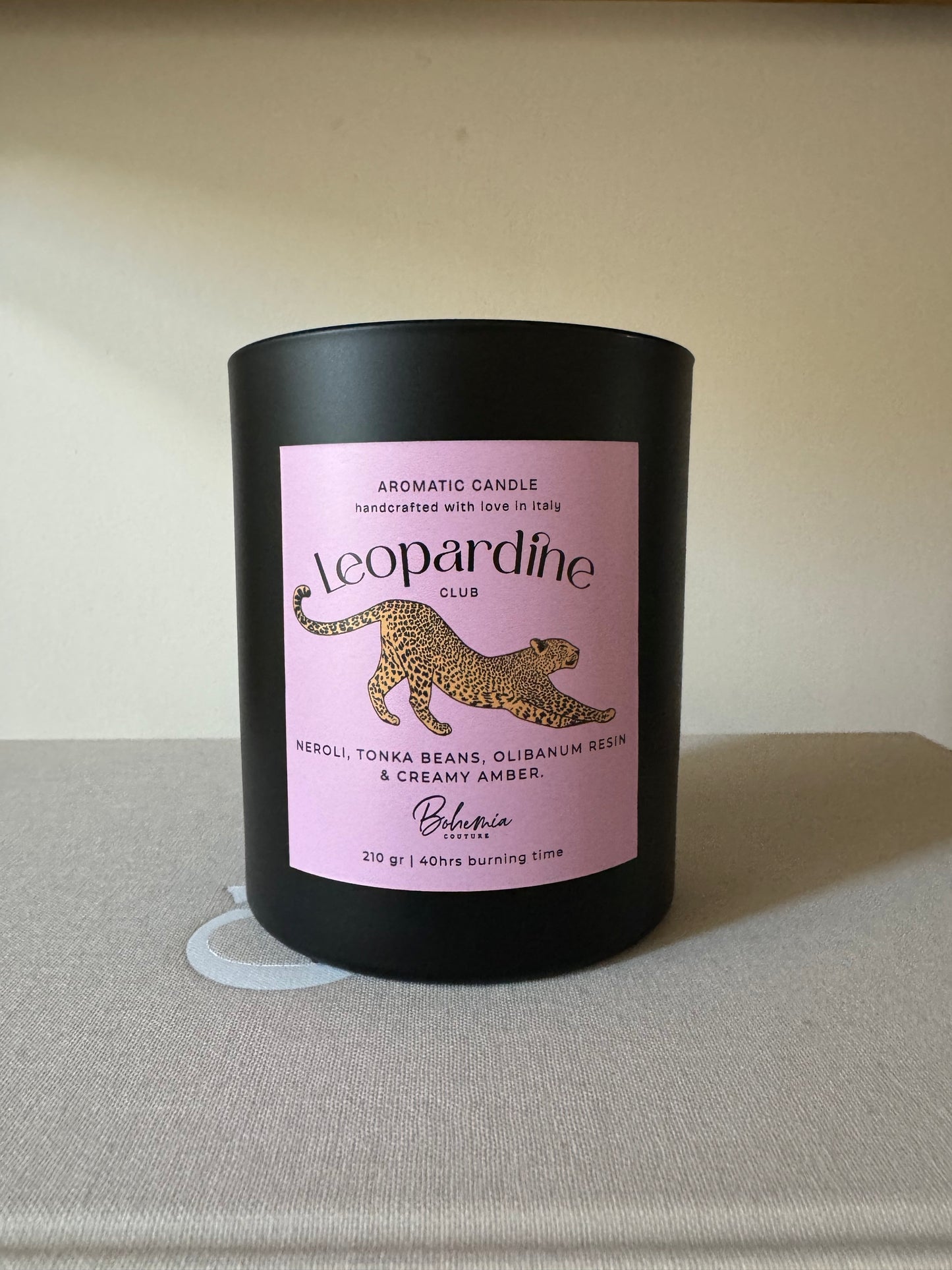 N.9 Leopardine Club Candle