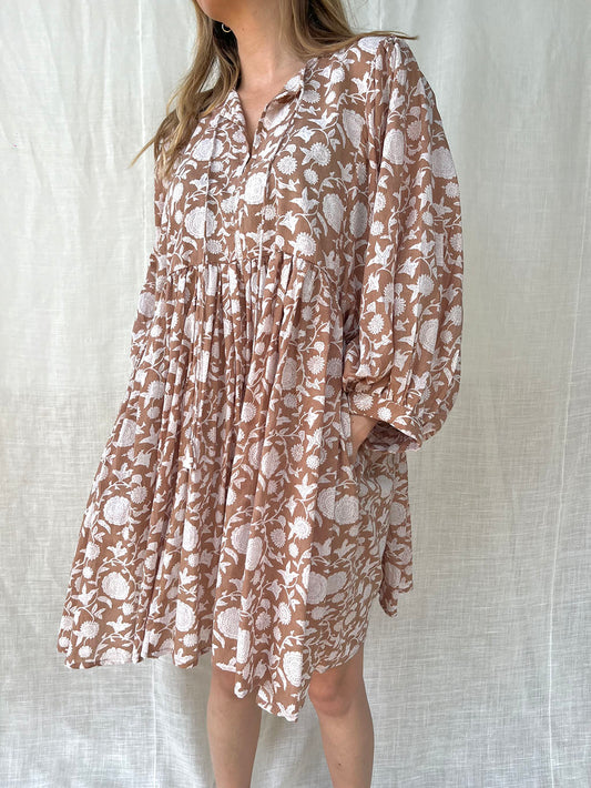 Robe courte Gilda en coton n.3