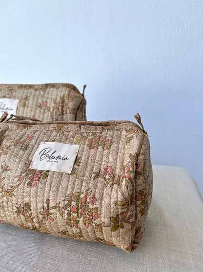 Vintage Silk Beauty Bag Set of 2 pieces • n.8