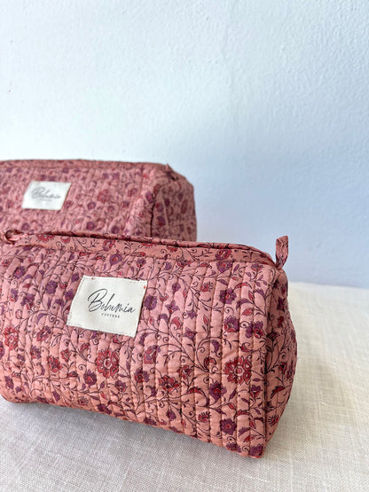 Vintage Silk Beauty Bag Set of 2 pieces • n.9