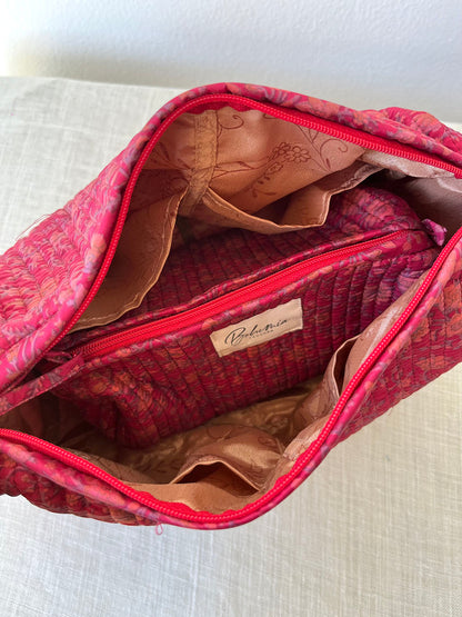 Vintage Silk Beauty Bag Set of 2 pieces • n.15