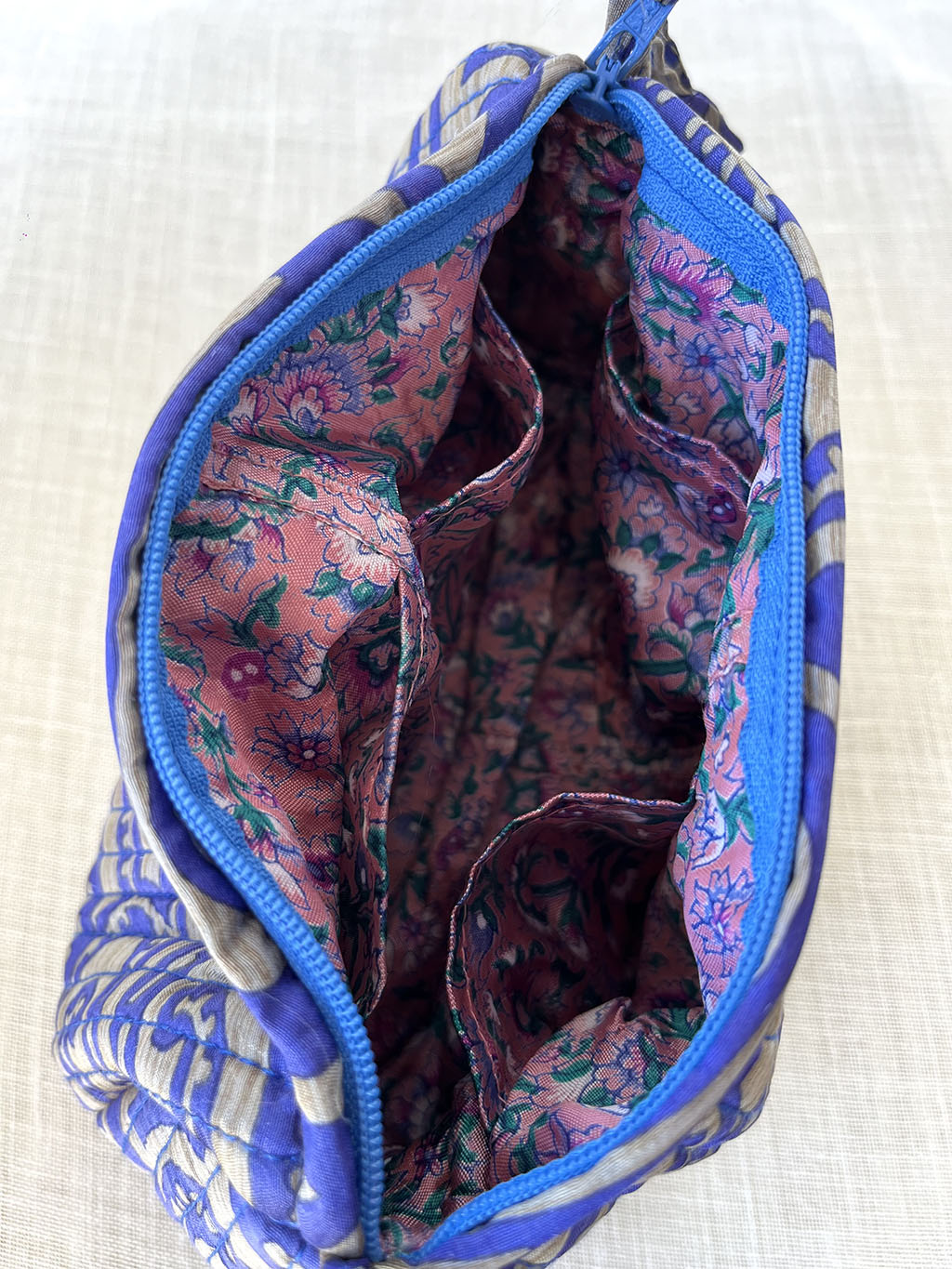 Vintage Silk Beauty Bag Set of 2 pieces • n.9