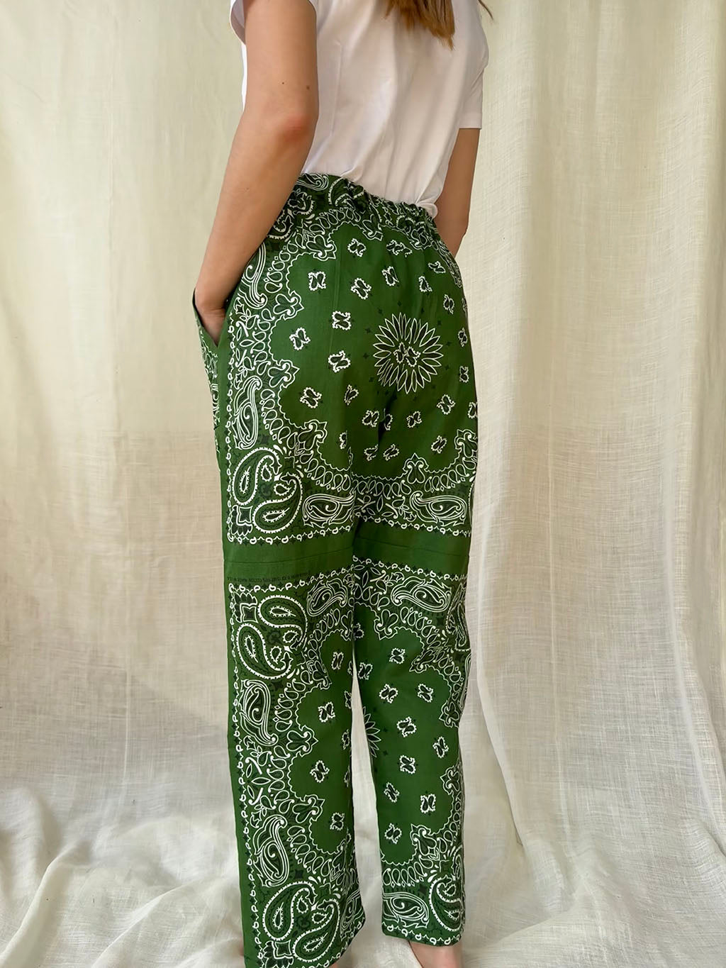 Bandana Pants - British Green