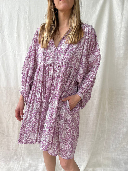 Robe courte Gilda en coton n.2