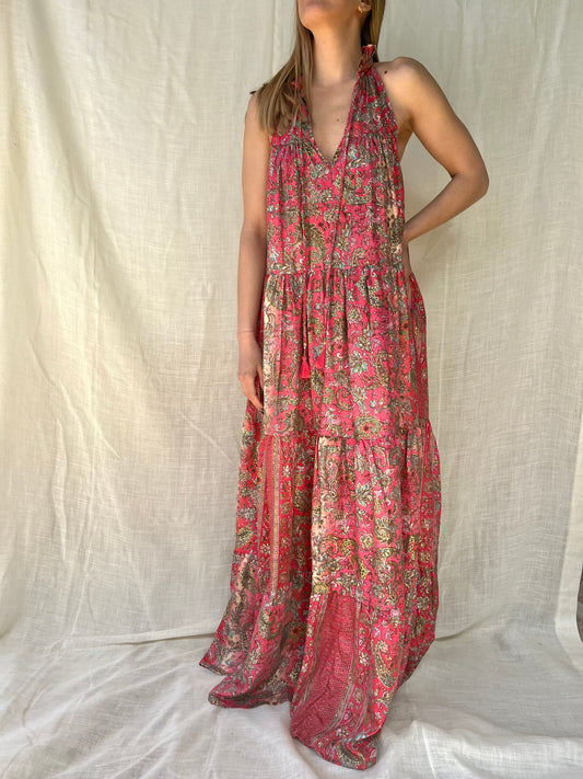 Silk Sunday Long Dress 5