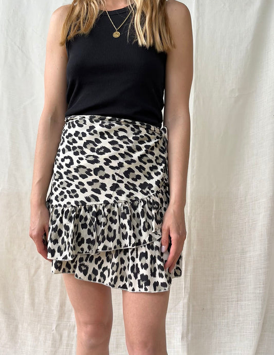 Silk Rio Mini Skirt n.24 - Leopard